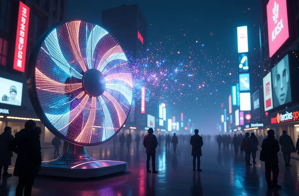 Holographic Fan: Revolutionizing Visual Displays with 3D Technology